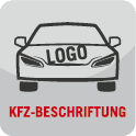 Autozentrum Fulda AZF Icon CM KFZ-Beschriftung